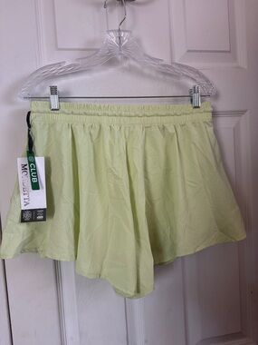Mondetta Light Lime Athletic Skort